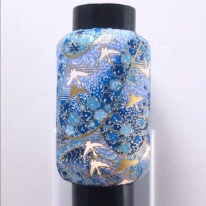 Oriental Japanese blue washi plug -in Night Light